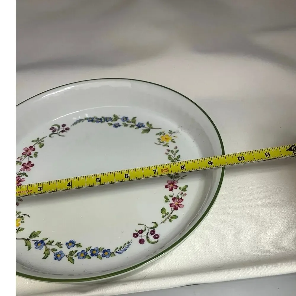 Vintage 1983 Royal Worcester Fleuri Fine China Casserole Dish Set -Cottagecore
